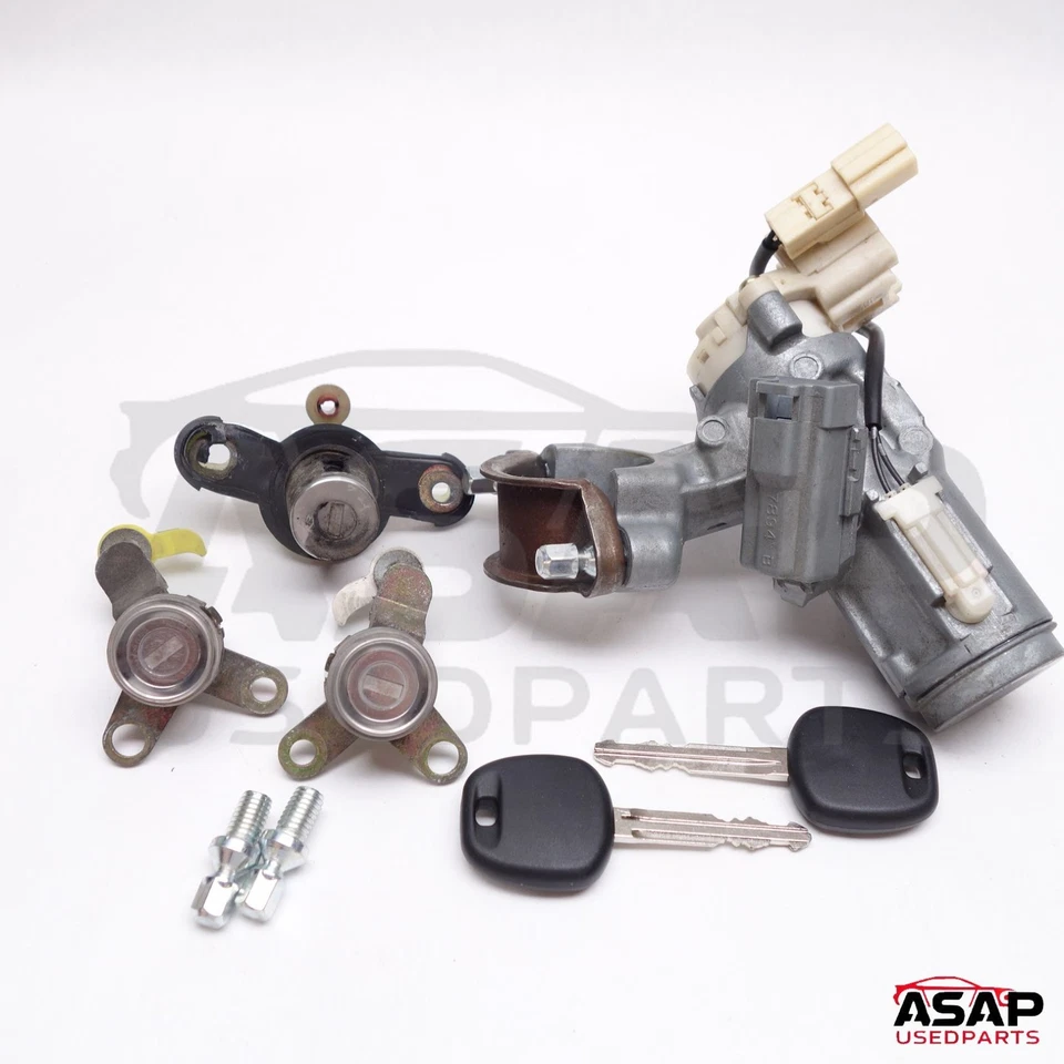 🍎 IGNITION SWITCH + DOOR LOCK CYLINDER SET + 2 KEYS TOYOTA CELICA 2000-2005 🍎 - Image 2 of 4