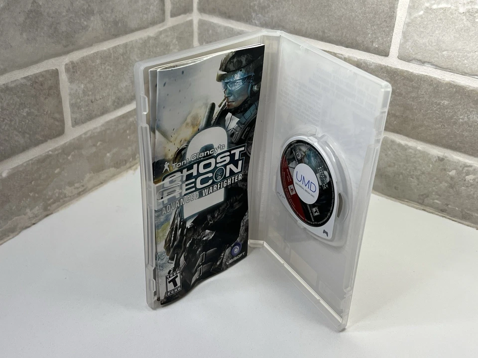 Tom Clancy's Ghost Recon: Advanced Warfighter 2 - Sony PSP, 2007 - Cib TESTED - Image 4 of 4