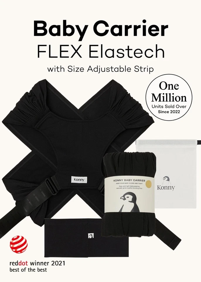 Baby Carrier Flex SoftBreeze with Head Support - Adjustable, Easy to Wear Bab... - Image 2 of 4