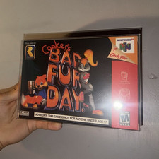 Sealed Nintendo Rare Conker's Bad Fur Day Nintendo 64 N64