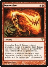 2x Demonfire Dissension MP MTG