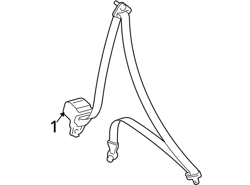 Seat Belt Front Bucket Seat Driver Retractor Fits 09-10 MAZDA 6 27784059 Foto 4 de 4