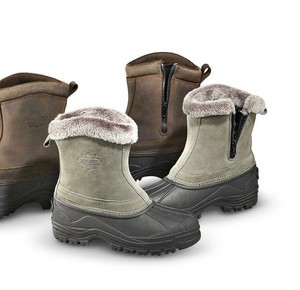 side zip insulated rubber boots