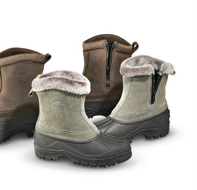 side zip rubber boots