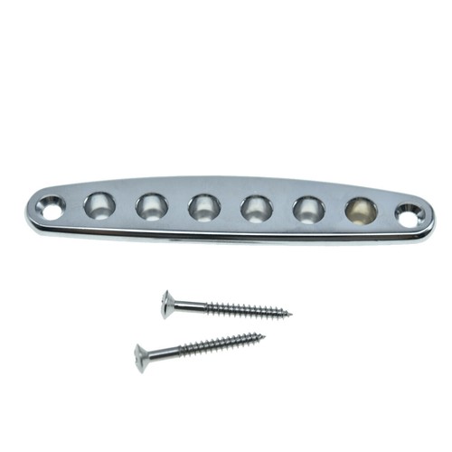Ponte per chitarra stringa corpo piastra ferrule piastra corda ferrule piastra boccola - Foto 7 di 19