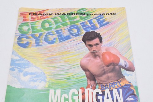 Original Boxing Poster : Barry McGuigan V Julio Miranda 01/12/1989 - Picture 2 of 6
