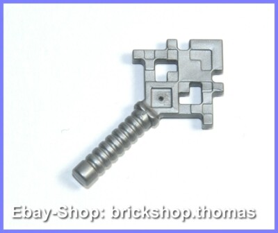 Lego Minecraft Waffe silber - 65505f Weapon Lightning Rod Flat Silver NEU / NEW