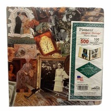 PIONEER Designer Heritage 100 Page Photo Album Style No. TR-100D Vintage