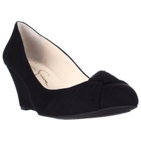 Jessica Simpson Siennah Wrap Toe Wedge Pumps - Black, 10 Us / 40 Eu on sale Jessica Simpson Siennah Wrap Toe Wedge Pumps - Black, 10 Us / 40 Eu on sale