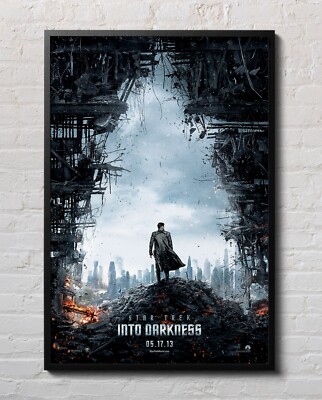Star Trek Into Darkness 2013 Movie Poster 24''x36'' Glossy Unframed 13092