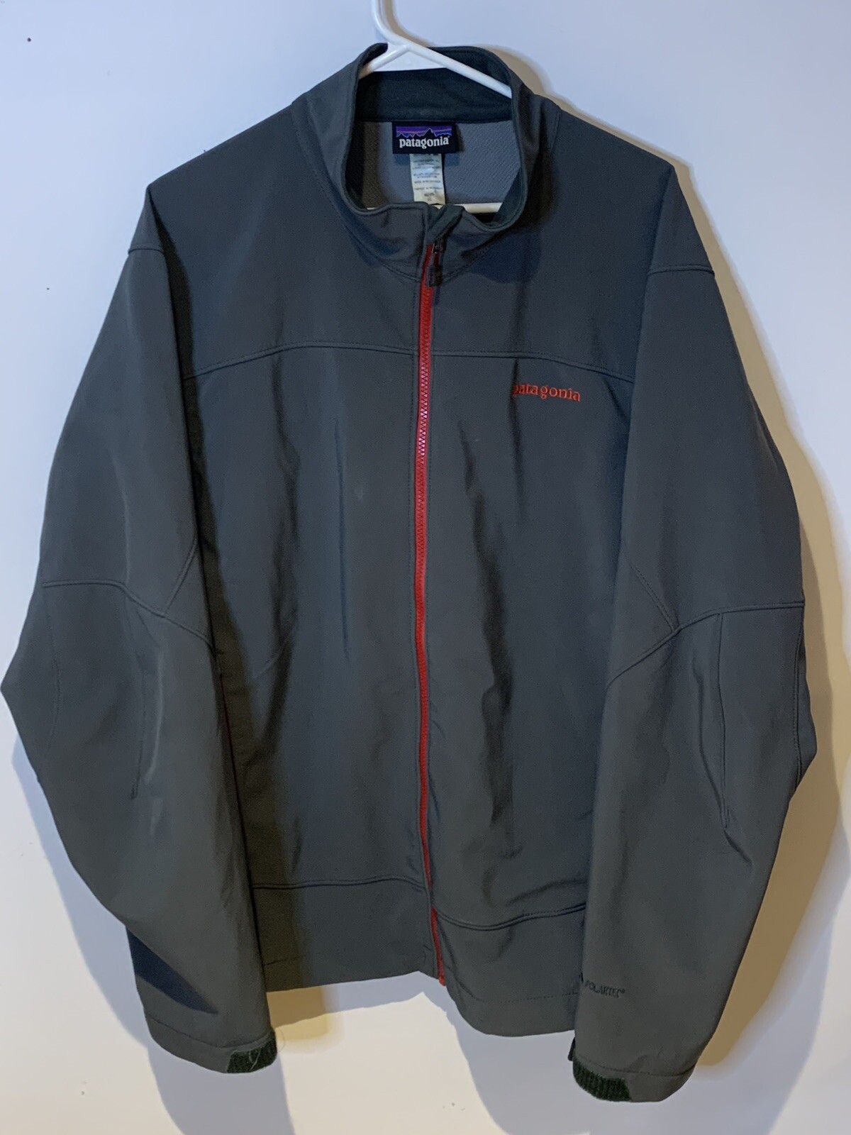 Patagonia Polartec Softshell Jacket Full Zip Grey… - image 1