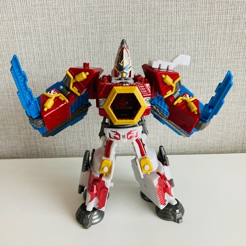 BANDAI Japan Megazord Power Rangers Cosmic Fury Sentai Kyuranger Mini pla 2 sets - Picture 5 of 16