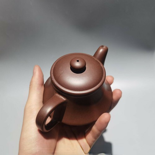 220ml Antik Chinesisch Yixing Lila Ton Teekanne Kung Fu Teeservice Teekanne - Bild 6 von 6