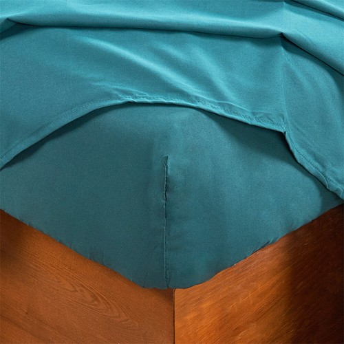 Luxury Embroidery 4PC Sheets Set Ultra Soft Hypoallergenic 8 Different Colors - Picture 20 of 76