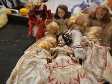 Vintage Story Book Dolls Lot Of 8