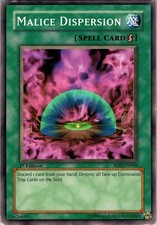 Yu-Gi-Oh TCG Malice Dispersion RDS-EN048 1st Edition Common Card Played MP-LP