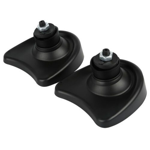 10mm Fairing Mount Rear View Mirrors Fit For Harley Electra Street Glide 96-13 - Foto 3 di 9