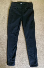 Levi Strauss Signature Gold Black Mid Rise Skinny Jeans Size 4M 27x30