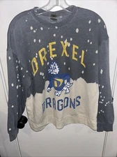 Drexel Dragons  Very Nice Woman’s Gameday Couture Twice As Nice Sweatshirt, S