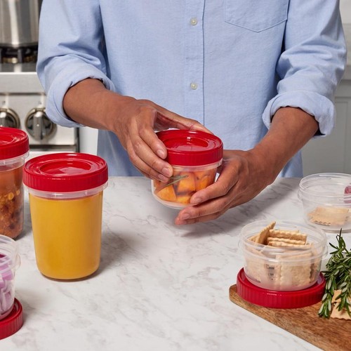 Food Storage Containers Set BPA Free Stackable Meal Prep Lunch Seal Residential - Picture 7 of 7