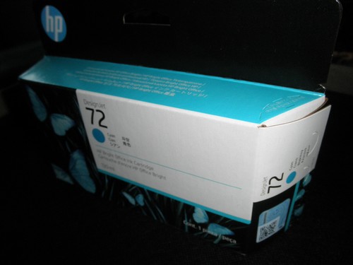 NEW Genuine HP 72 ink Cyan, C9371A, 130ml, Expires October 2025, sealed, OEM! - Bild 5 von 7