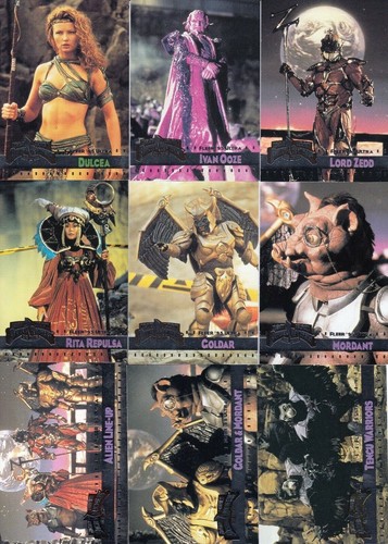 Power Rangers La Película 1995 Fleer Ultra Base y Pop-up Juego de Cartas de 150 + 24 CH - Imagen 3 de 4