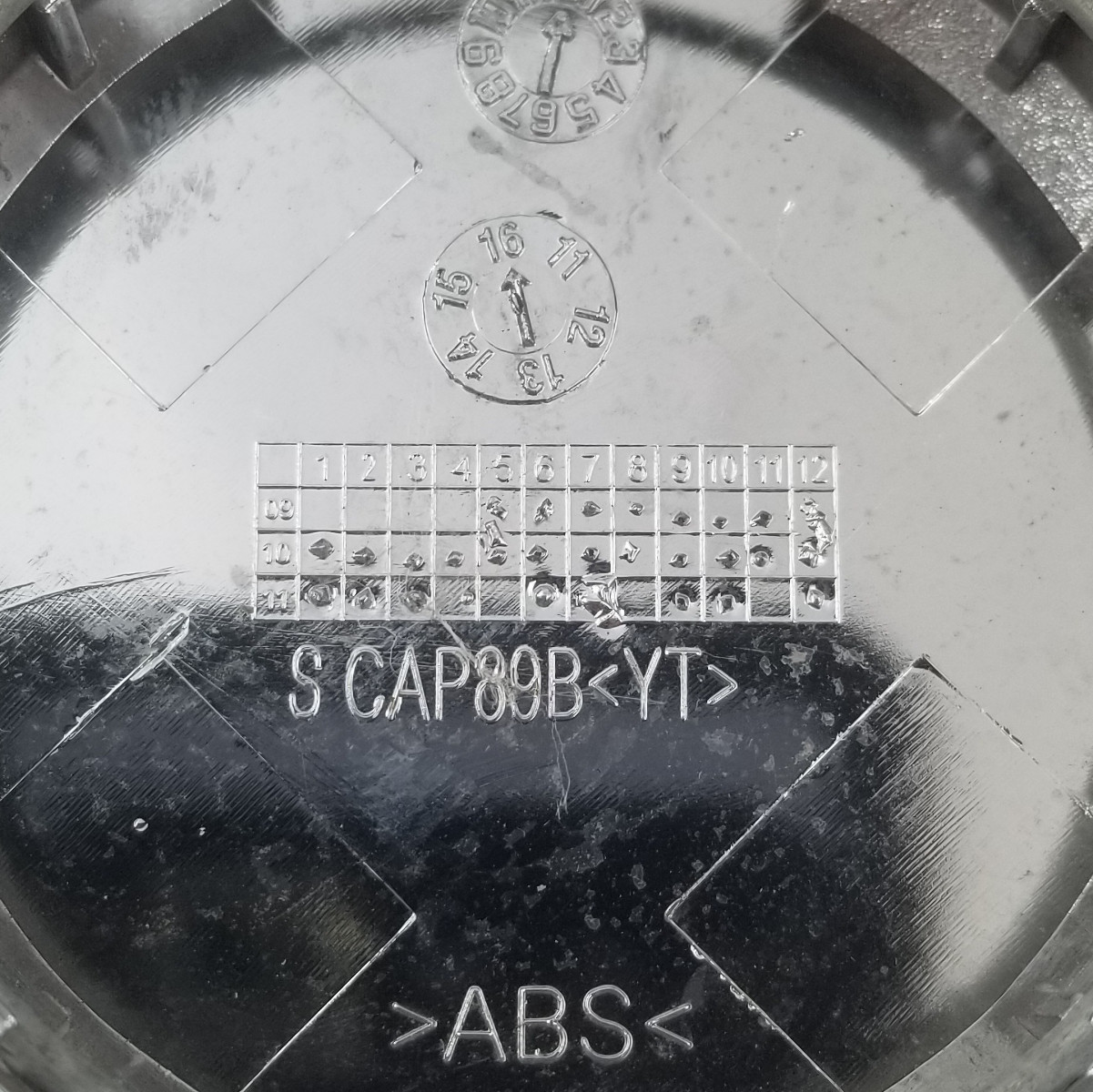 Maxxim Alloy Wheels Chrome Snap In 2 3/8" Dia Wheel Center Cap SCAP89B