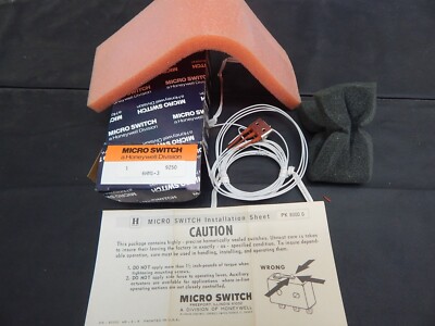 HONEYWELL MICROSWITCH 6HM1-3 PUSH SWITCH - USA SELLER FAST SHIPPING