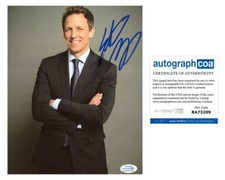 Seth Meyers "Late Night with Seth Meyers" AUTOGRAPH Signed 8x10 Photo F ACOA
