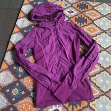 Lululemon Women’s Quarter Zip Jacket Purple Pink Size 4 Excellent Condition