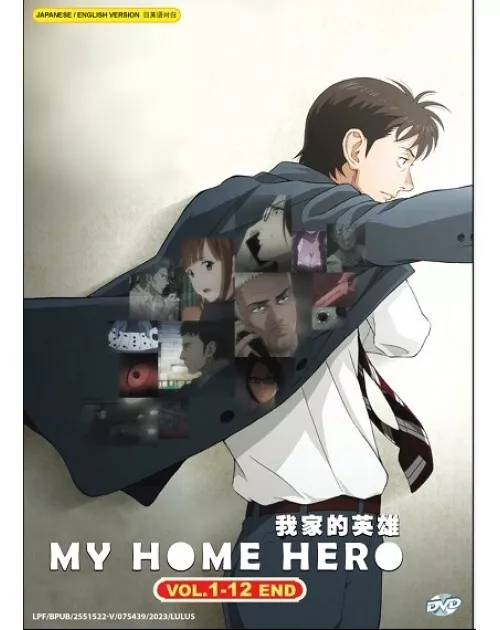 ENGLISH DUBBED ANIME My Home Hero (Vol.1-12End) DVD All Region