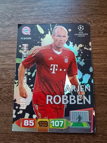 Champions league 2011/12 Arjen Robben Limited Edition card - Zdjęcie 1 z 2
