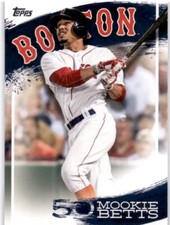 MOOKIE BETTS 2019 Topps Series 2 #MB-8 Career Highlights  Boston Red Sox