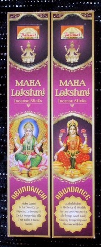 2x 3x Box 1 Scent or Mix PARIMAL Ganesh Good Luck Fortune Ritual Incense Sticks - Picture 3 of 5