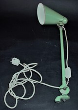 - KAISER IDELL Architekten Lampe  - ISIS - mintgrün 1950ies