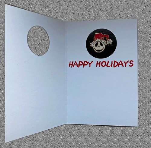 Disney Auctions Pin Jack Nightmare with Holiday Card - LE 500 - Bild 2 von 3