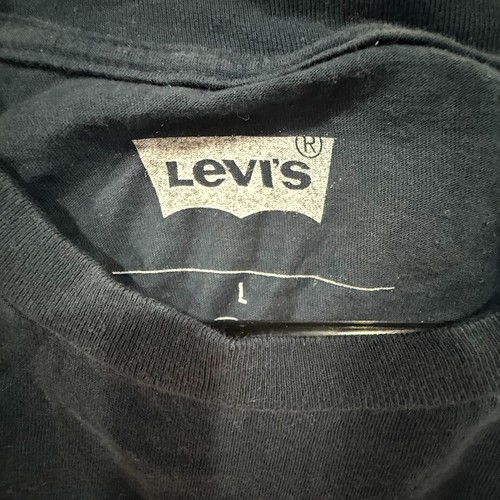 Levi’s Men’s T-Shirt L Black Multicolor Palm Tree Graphic Logo Tee - Imagen 3 de 6