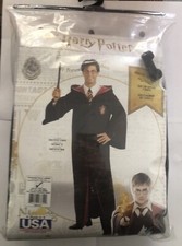 Adult 44 Harry Potter Costume Gryffindor Robe  Clasp Rubie  s 889785 Worn Once 