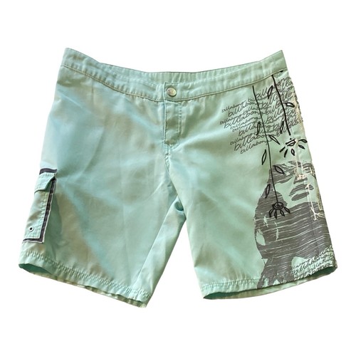 Billabong Swim Shorts Wmn Sz 10 Boardshorts Bathers Pocket Zip Fly Mint Green