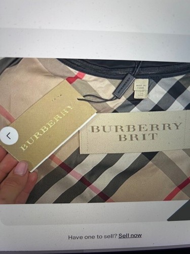 Women Burberry Hooded Coat Black Jacket Size US10 - Picture 5 of 6