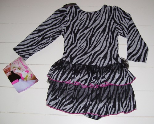 Girls Nannette 2 Pc Tiered Long Sleeve Dress and Bloomers Sz 18M - Picture 4 of 4
