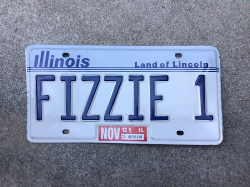 ILLINOIS - VANITY - LICENSE PLATE
