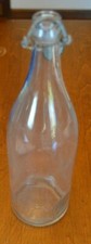 Vintage Elk Spring Water Bottled at Spring - Glass Bottle - With Top