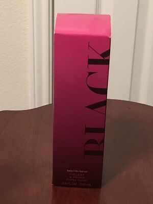 saks fifth avenue black body wash fig leaf argan 8.4 fl oz 250 ml new with box