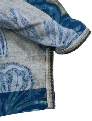 CAMISA DE CAMPAMENTO TOMMY BAHAMA JACQUARD PARA HOMBRE GRANDE FLORAL HAWAIANA MANGA CORTA T35274 - Imagen 5 de 12