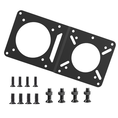 VESA Mount Extension Plate Adjustable Bracket with Screws For Mini PC Mounting - Afbeelding 7 van 8