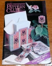 Annie's Quick  Easy Pattern Club No. 62 Ap May 1990 Jewelry Box Deer Sweatshirt