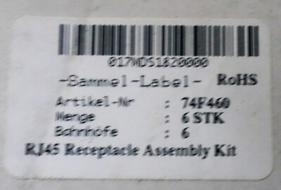 Conec 17-150004 Coupler RJ45 CAT.6A