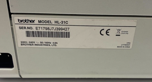 Brother HL-3170CDW Colour Laser A4 Printer HL3170CDWZU1 - Picture 8 of 8