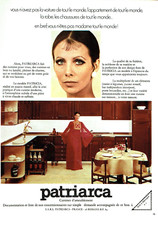 publicité Advertising 0523  1972  Patriarca  cuisine  équipée  modèle Patricia